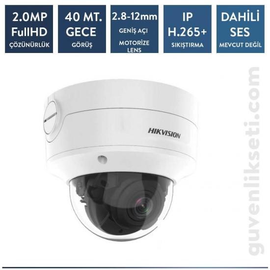 Hikvision DS-2CD2726G2-IZS 2MP AcuSense IP IR Dome Kamera